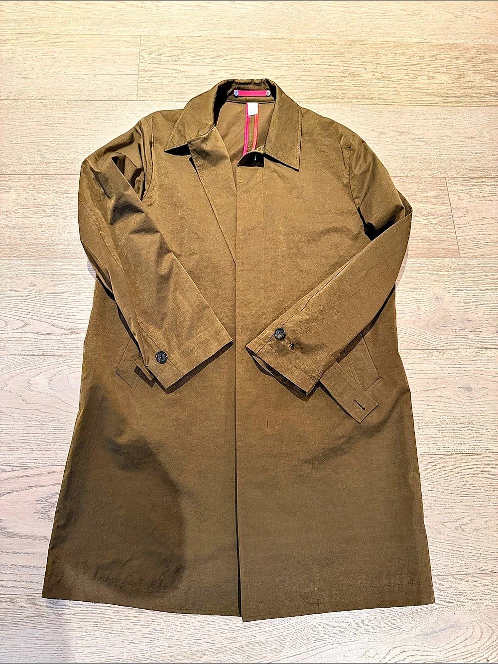 Paul Smith Danza Lightweight Coat in Brown Size Large Like New